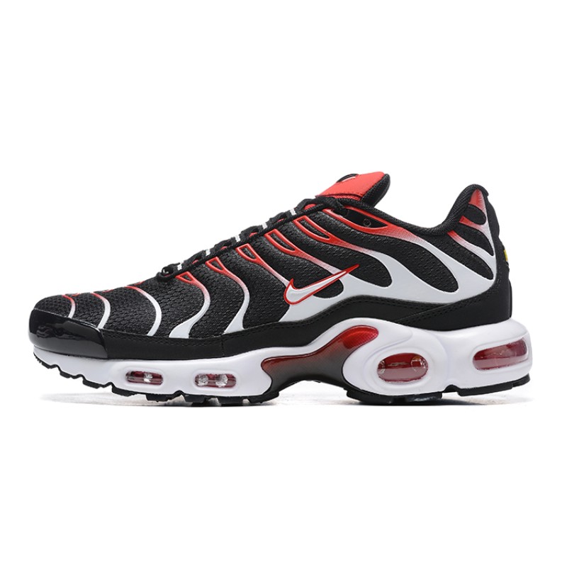 Nike Tn Requin Noir Blanche Rouge Air Max Tn En Maille